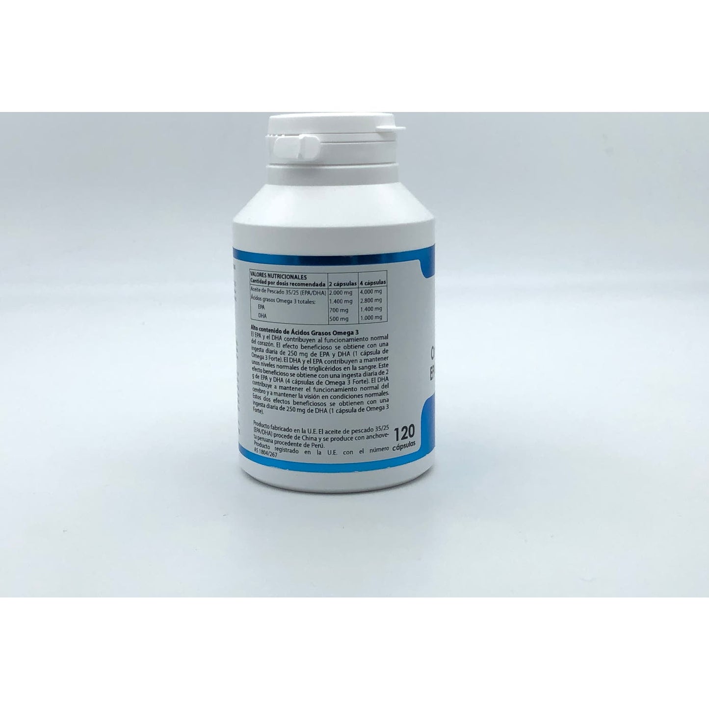 Equisalud Omega 3 Forte EPA 350 DHA 250 1000mg 120caps