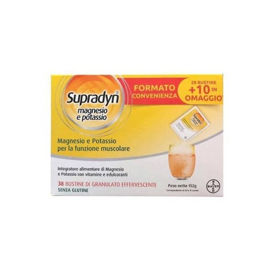 Supradyn Magnesio y Potasio 38uds