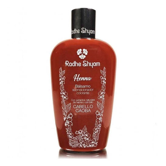 Radhe Shyam Bálsamo Henna Color Caoba 400 ml