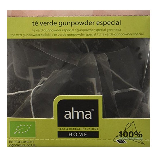 Alma Home Té Verde Gunpowder 15 Sobres