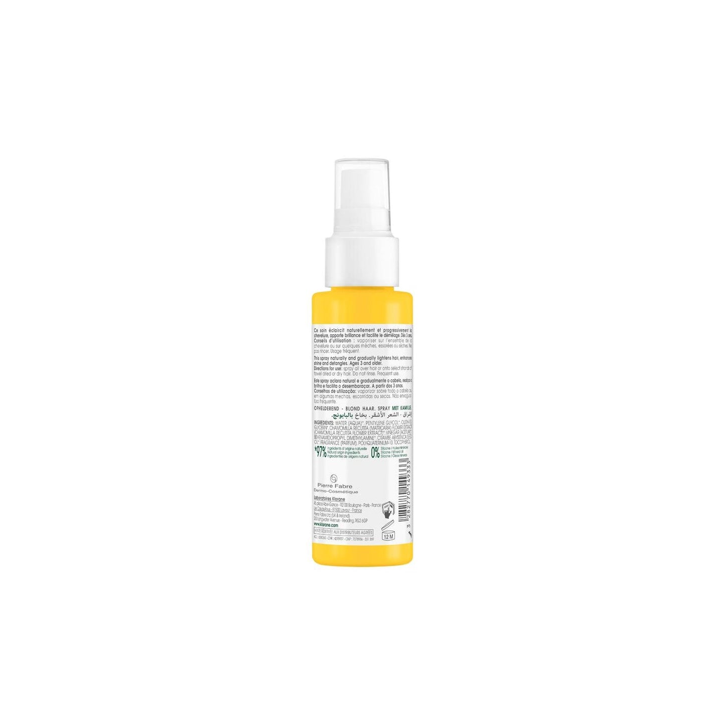 Klorane Spray a la Camomila 100ml