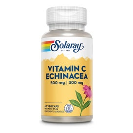 Solaray Vitamina C + Echinacea 60 caps