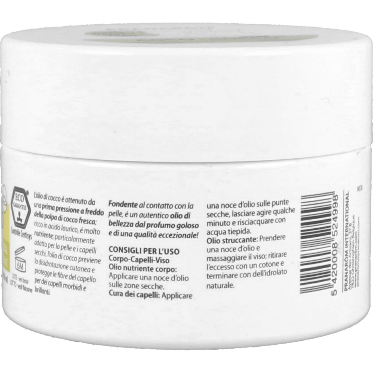 Pranarôm Aceite Vegetal Coco BIO 100ml