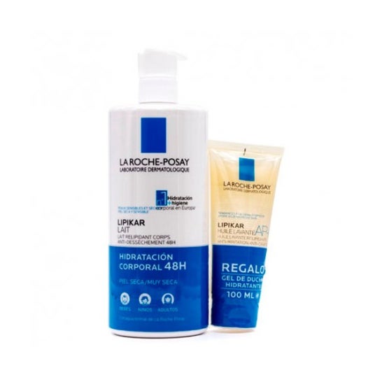 La Roche-Posay Lipikar Leche750 ml + Aceite Lavante 100 ml