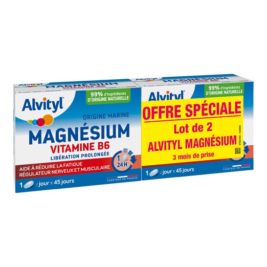 Alvityl Magnesio Vitamina B6 2x45comp
