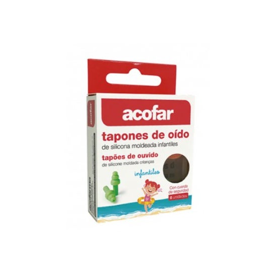 Acofarma Tapones Oído Silicona Moldeable 6uds