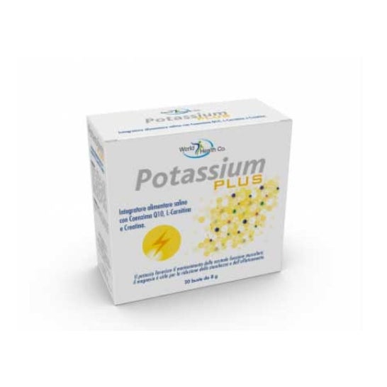 World Health Co Potassium Plus 20Sobres