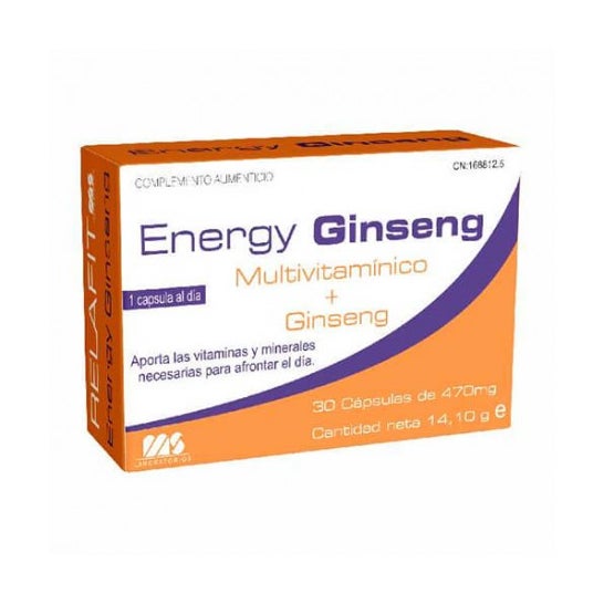Relafit Ms Energy Ginseng 30caps
