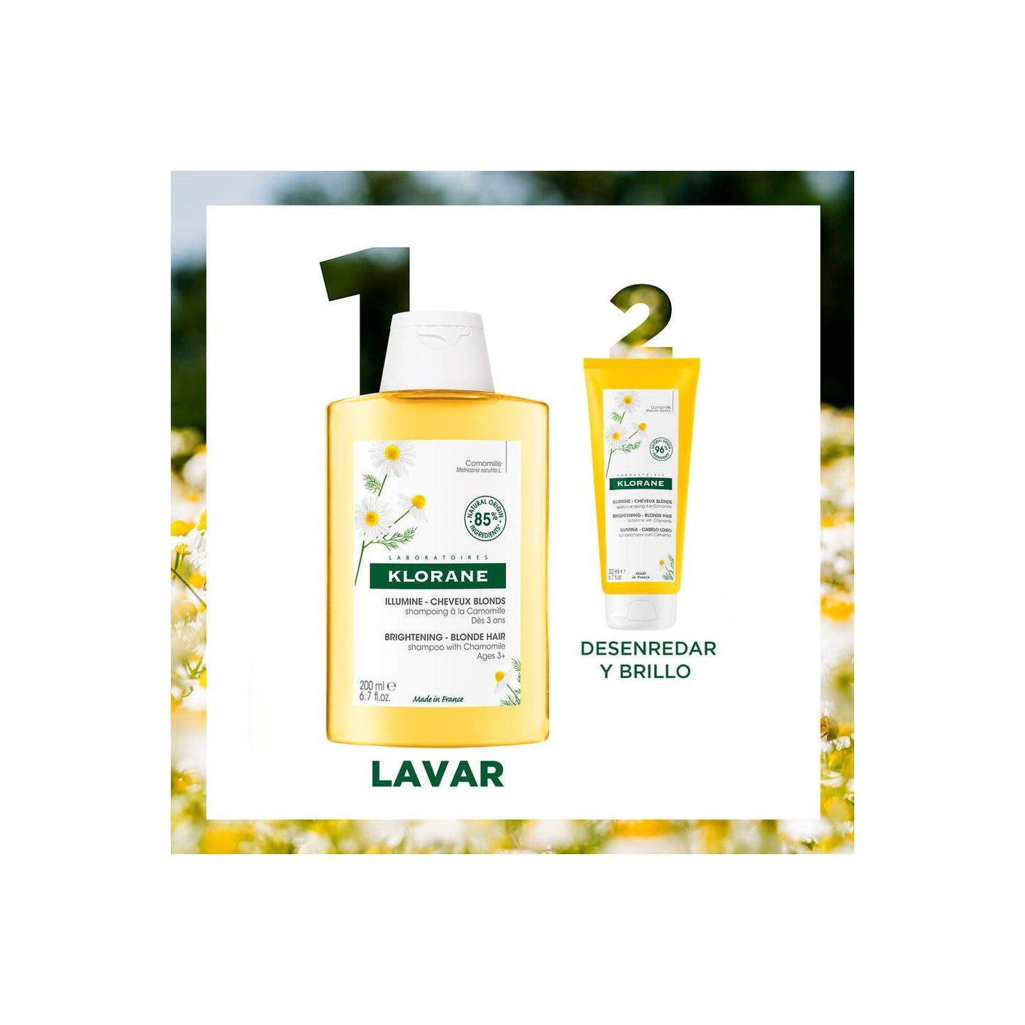 Klorane Champú a la Camomila 400ml