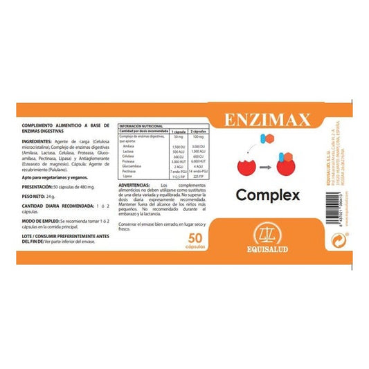 Equisalud Enzimax Complex 50 caps