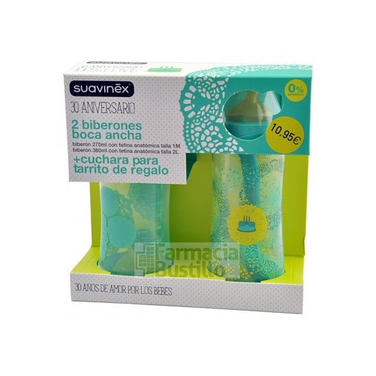 L'Occitane Pack Biberones 340ml Tetina Varia + Cuchara