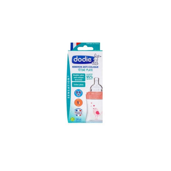 Dodie Biberón Sensation 0-6m Jardín 150ml
