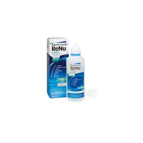 Solución multifuncional Bausch & Lomb ReNuuu Multiplus de 360 ml