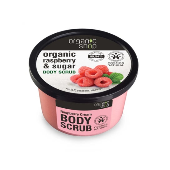 Organic Shop Exfoliante Corporal Crema de Frambuesa 250 ml