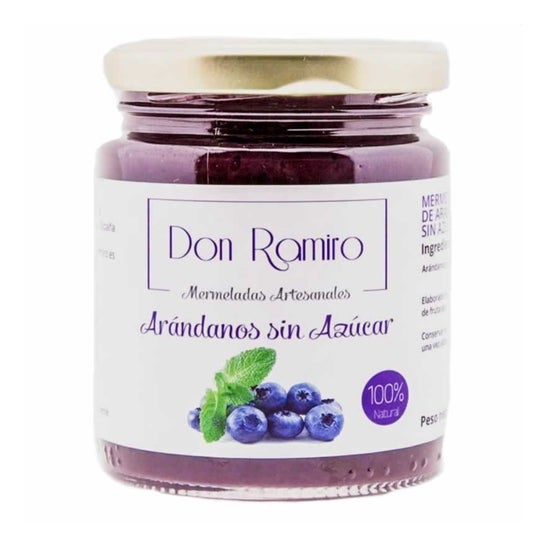 Mermeladas Don Ramiro Arándanos Sin Azúcar 212 g