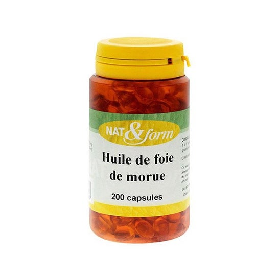 Nat&Form Aceite de Hígado de Bacalao 200caps