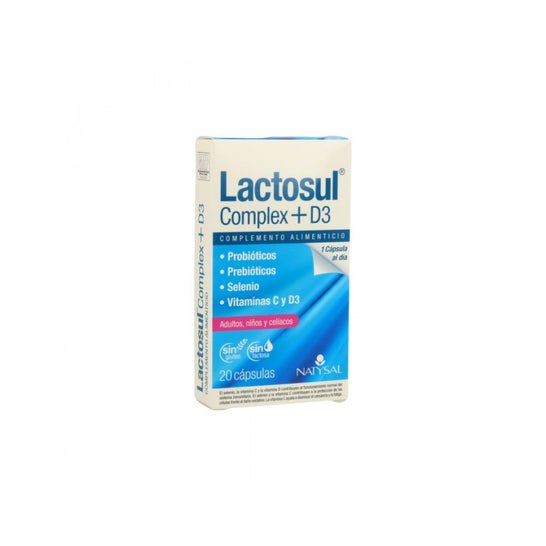 Natysal Lactosul Complex Vita D3 20 Cap