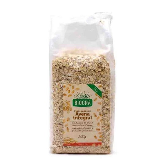 Biográ Copos de Avena Integrales Finos 500 g