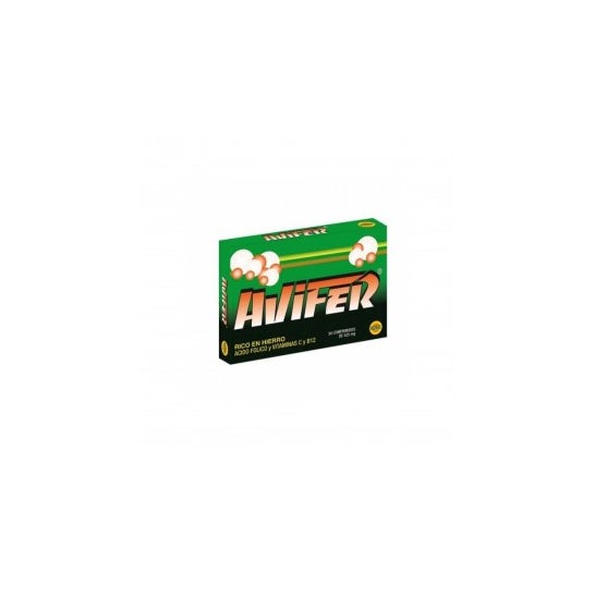 Avifer Rico en Hierro 525mg 30caps