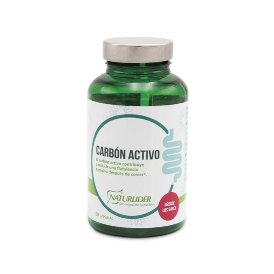 Naturlider Carbon Activo Vegetal 90 caps Vegetales