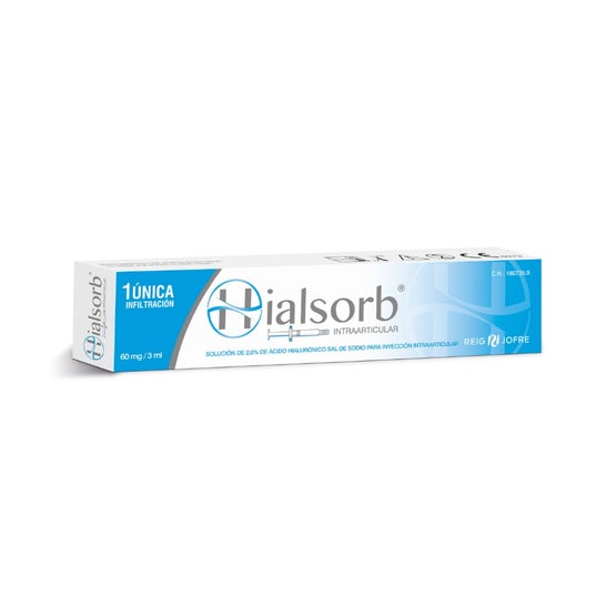 Hialsorb Intraartic 60mg/3ml