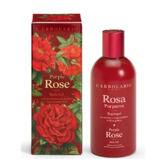 L'Erbolario Rosa Purpurea Gel Ducha 250 ml