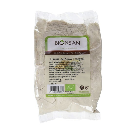 Bio Goret Harina Arroz Integral Bio 500g