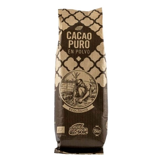 Chocolates Sole Cacao Puro Polvo Vegano Sin gluten 150 g