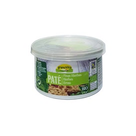 Granovita Pate Finas Hierbas Bio sin azúcar 125g