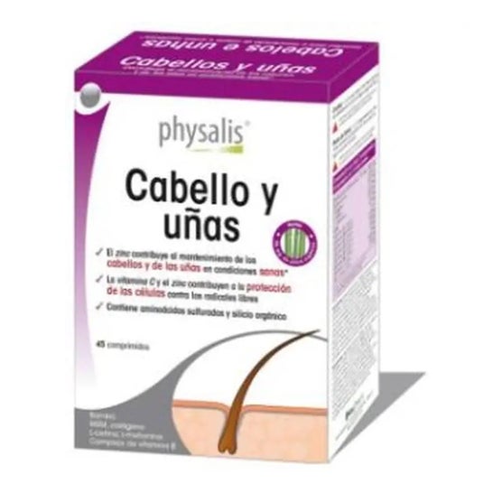 Physalis Cabello y Uñas 45comp