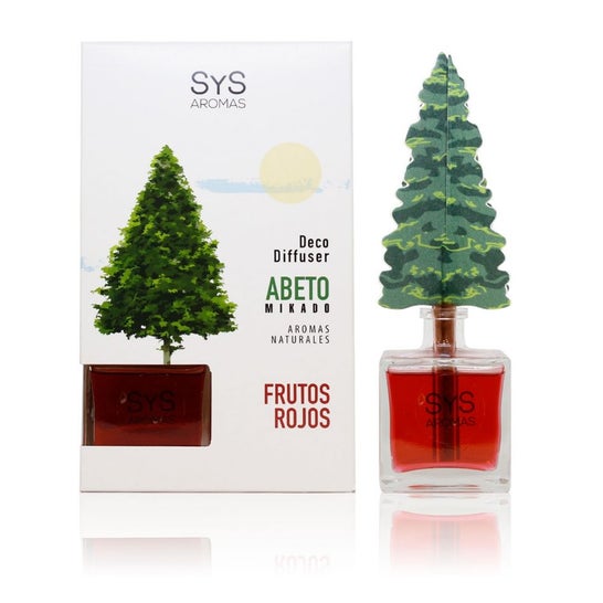 SYS Ambientador Difusor Abeto Frutos Rojos 90ml