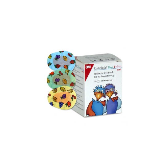 Opticlude parches oculares impresos pequeño 30 uds