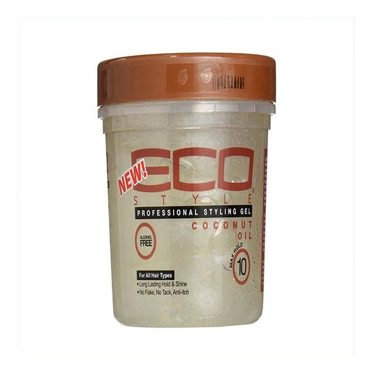 Eco Styler gel Fijador Aceite Coco Sin Alcohol Fuerte 946 ml