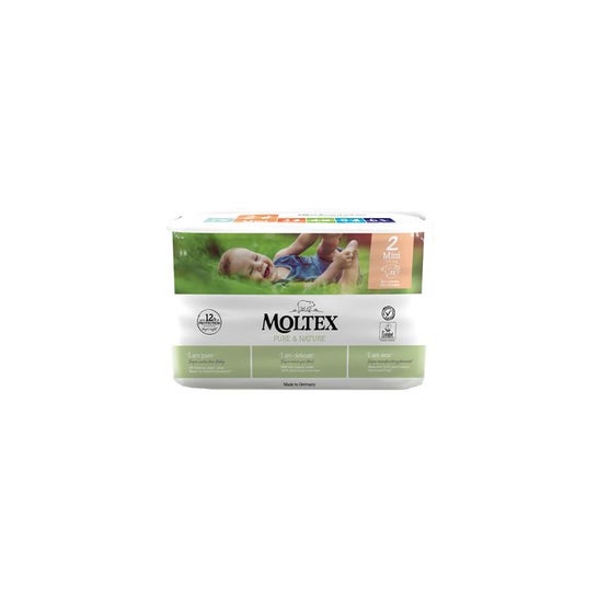 Moltex Pure & Nature Pañal Mini Talla 2 3-6Kg 38uds