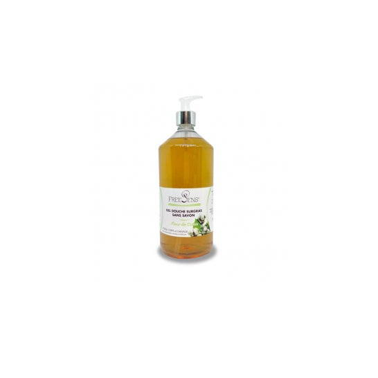 Freesens Gel de Ducha Surgras Sans Savon Algodón Flor 1000 ml