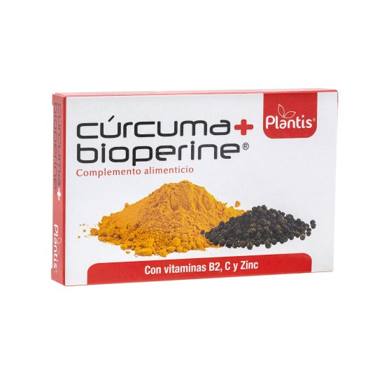 Plantis Cúrcuma + Bioperine 60 caps