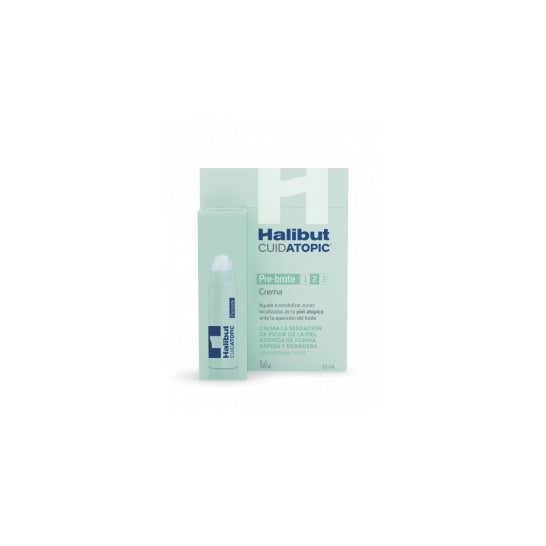 Halibut Cuidatopic Pre-Brote Crema 15 ml