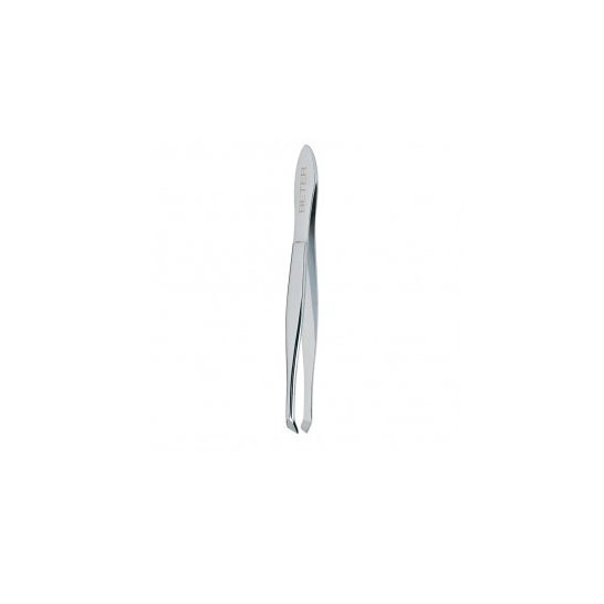 Beter pinza depilación cangrejo cromada 9,3cm 1ud