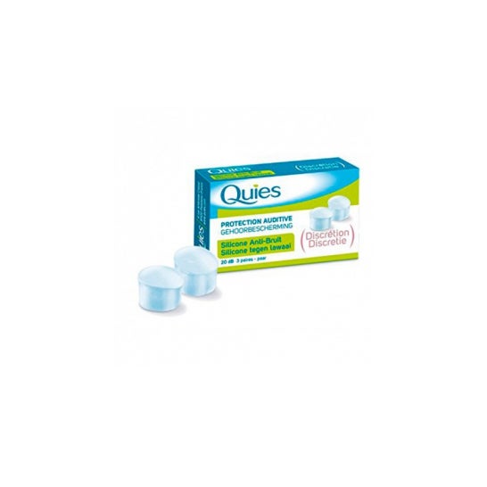 Quies Tapón Silicona Antiruido 6uds