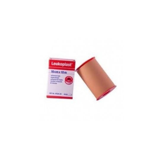 Leukoplast esparadrapo color carne 10mx10cm 1ud