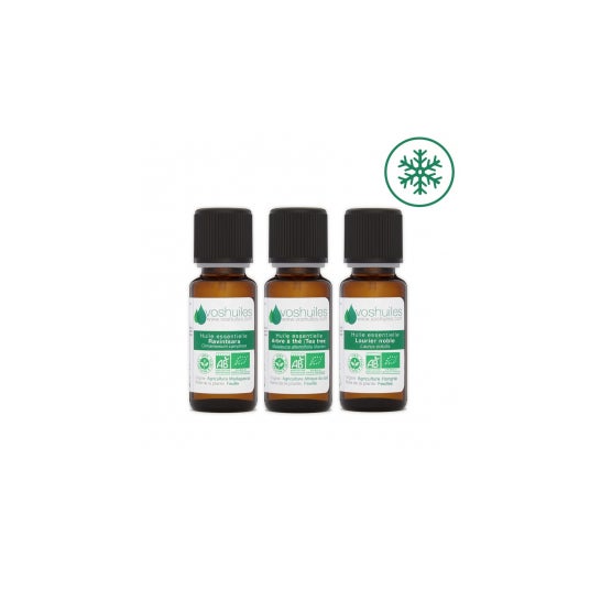 Voshuiles Mon Petit Kit Inhalación Invierno Aceite Esencial 3x10 ml