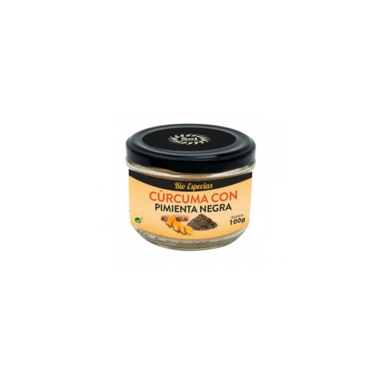 Solnatural Cúrcuma Pimienta Negra Bio 100g