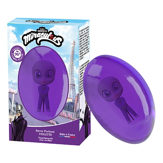 Le Comptoir Du Bain Miraculous Savon Solide Violette Papillon 75 g