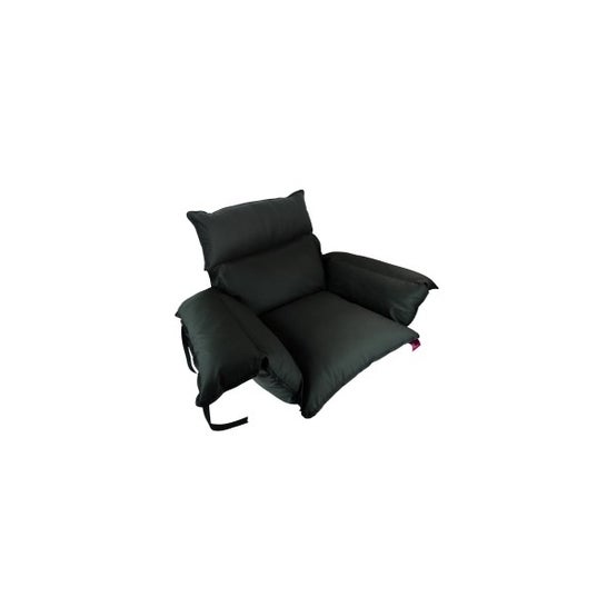 Ubiotex Qbio Cubresilla Acolchado Saniluxe Grafito M 1ud