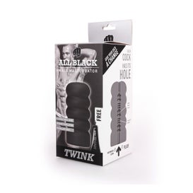All Black Masturbador Twink 1ud