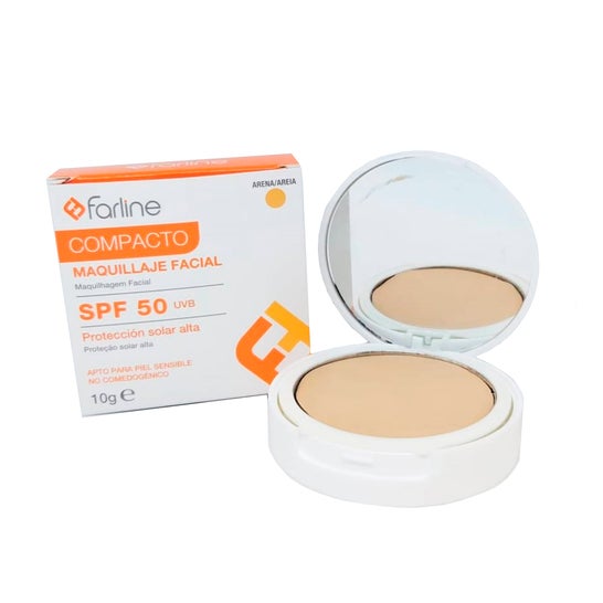 Farline Polvos Compactos SPF50 Color Arena 10g