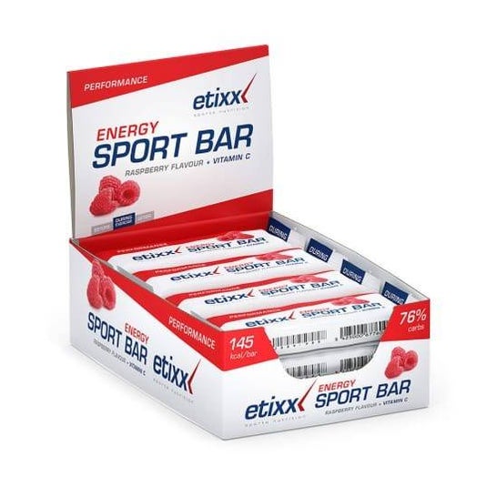 Etixx Energy Sport Bar Red Fruits 12x40g
