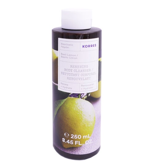 Korres Gel de Baño Albahaca Limón 250ml
