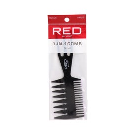 Red By Kiss 3 In 1 Comb Small 1 ud