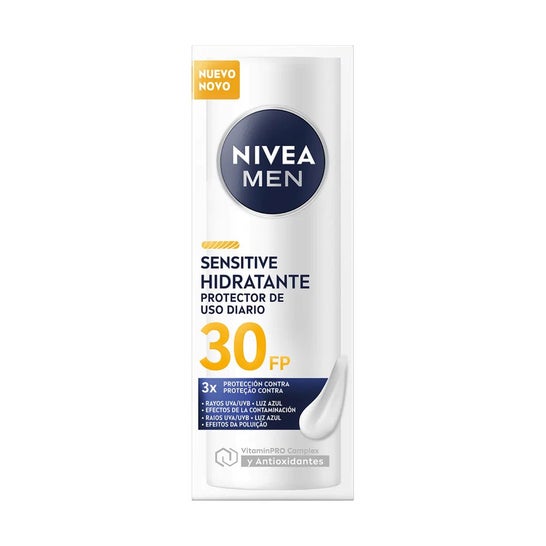Nivea Men Sensitive Crema Hidratante Spf30 50ml
